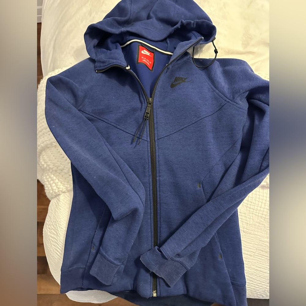 Nike Deep Blue Full-Zip Hoodie